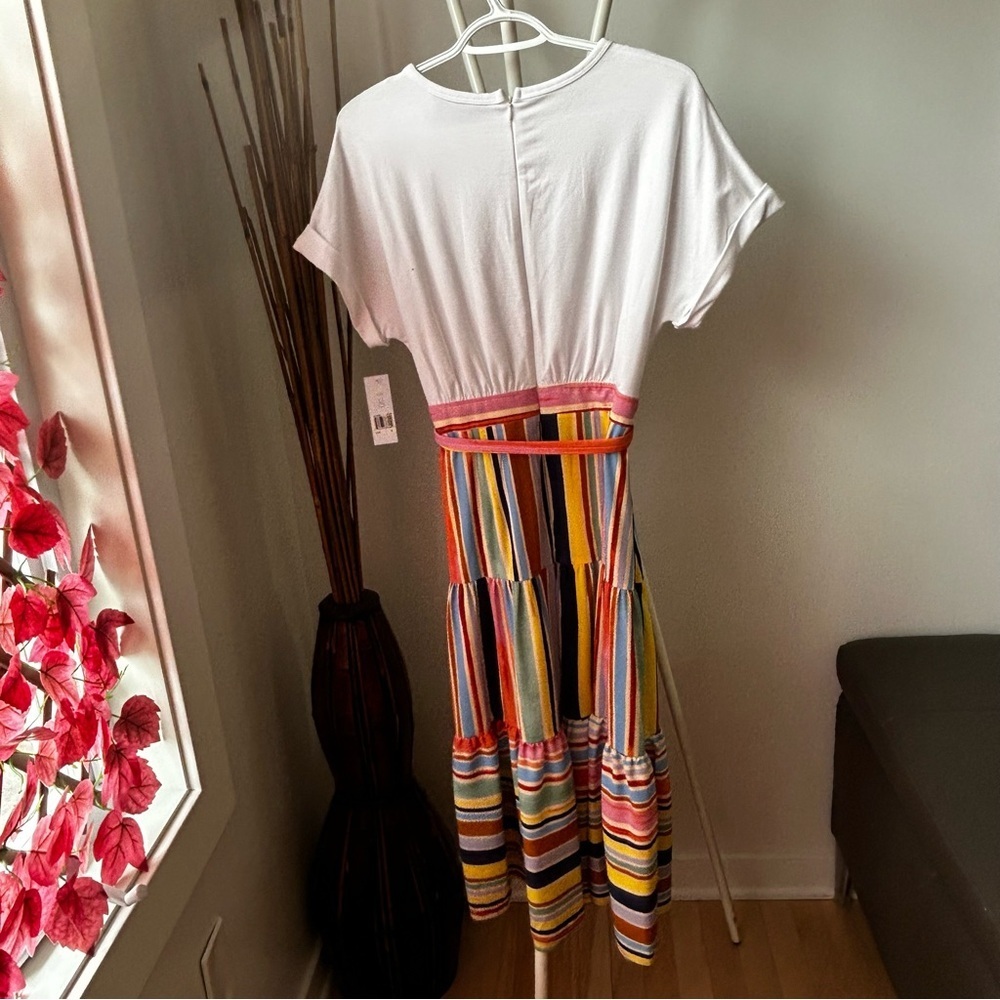 Colorful Striped Dress - Picture 3 of 6